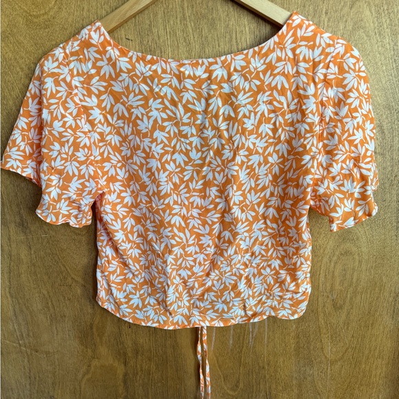 Revolve privacy please coco top orange cabana floral - Picture 2 of 4